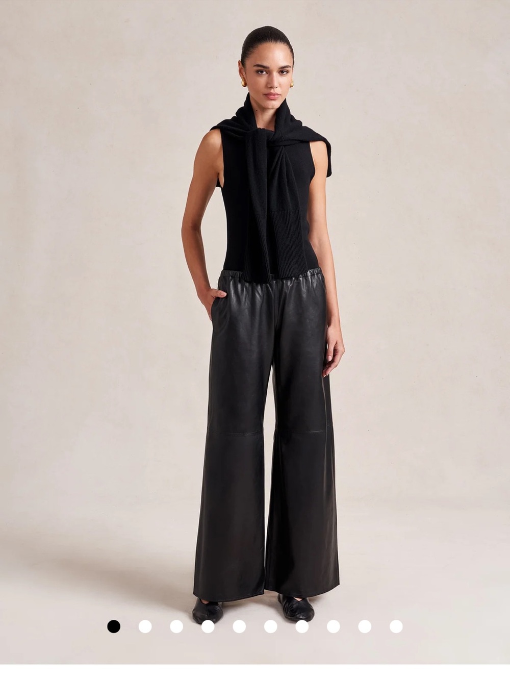 La Ligne Colby Leather Pants